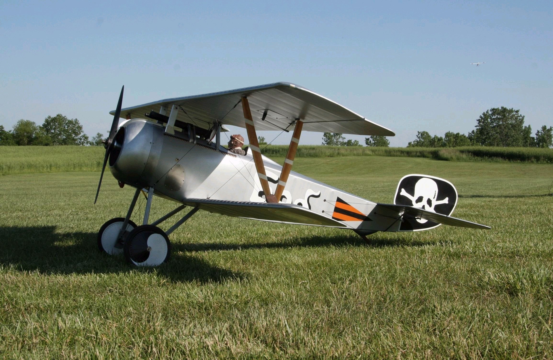 ニューポール 17 NIEUPORT17 バルサリブ組 半完成 複葉機 ニュー