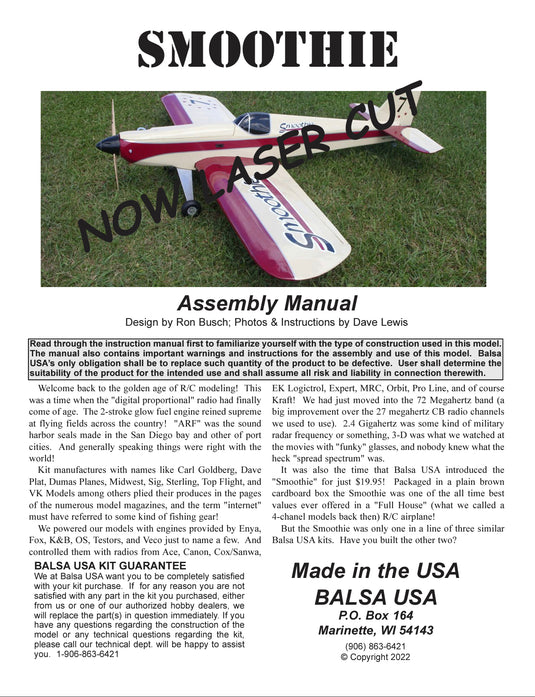 Smoothie Digital Manual