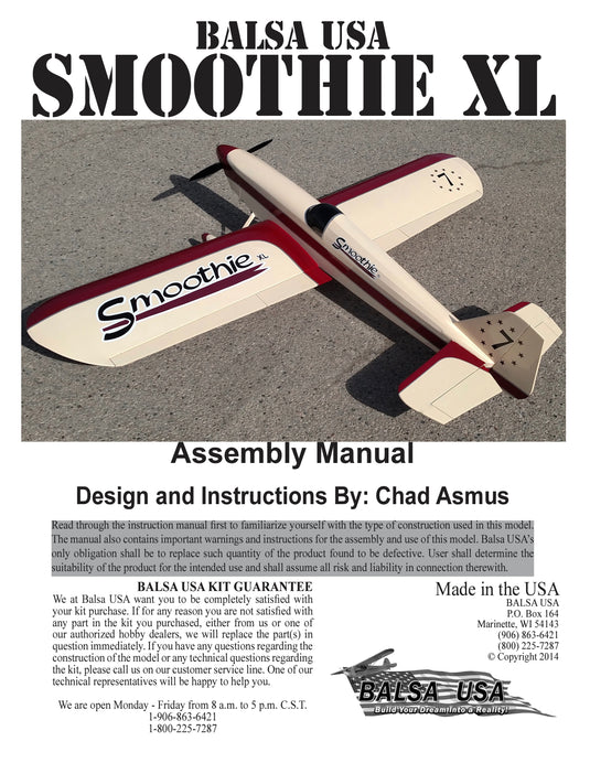 Smoothie XL Digital Manual