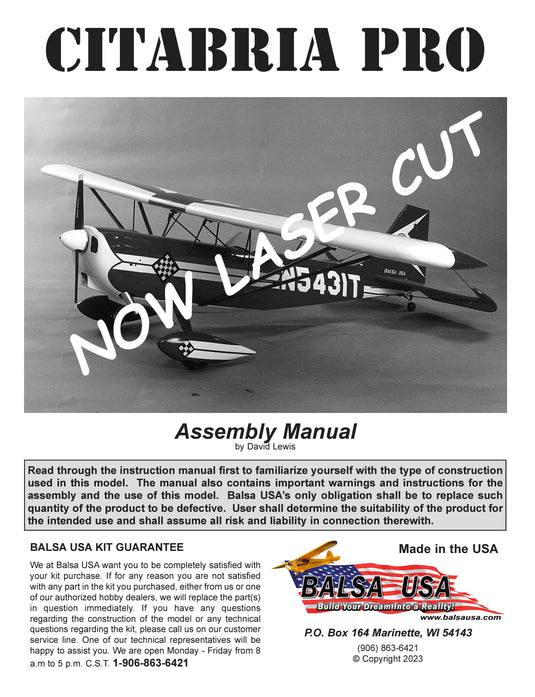 Citabria Pro Digital Manual