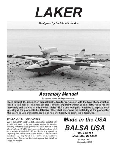 Laker Digital Download Manual Non Laser Cut