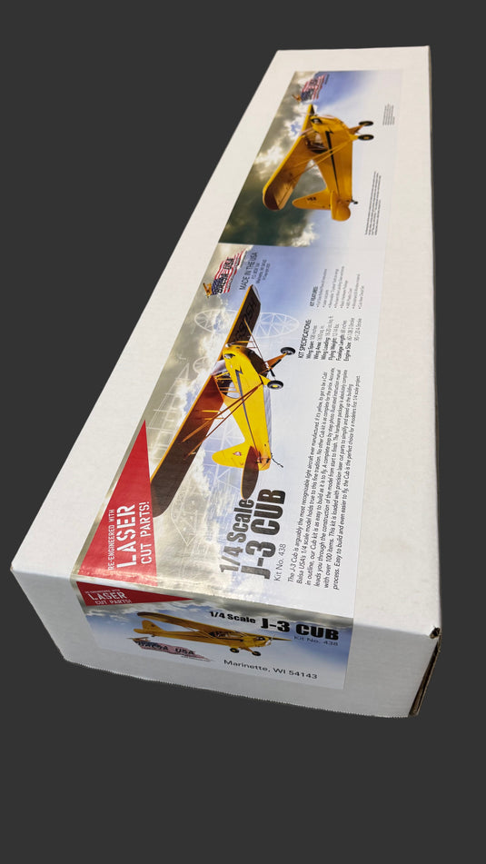 Piper J3 1180MM kit à construire - SAS Piper J3 1180MM kit à construire - SAS
