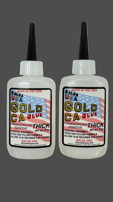 Balsa USA Gold Thick CA 2oz (2PK)