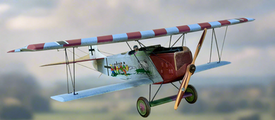 1/6 Scale Fokker D-Vll Kit Package  ( 1 ) Kit , ( 2 ) Spandau guns, (1) Set of 1/6 wheels, (1) Set of Decals