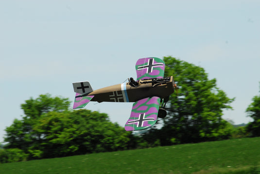 1/4 Scale Junkers D-1 Kit Package,  (1)  Corrigation Kit, (1) Decals, (1)  1/4 Du-Bro Vintage Wheels , (2) 1/4 Spandua Gun Kits