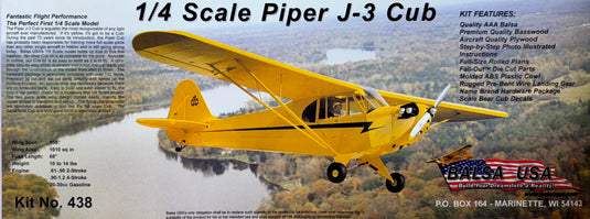 1/4 Scale J-3 Piper Cub