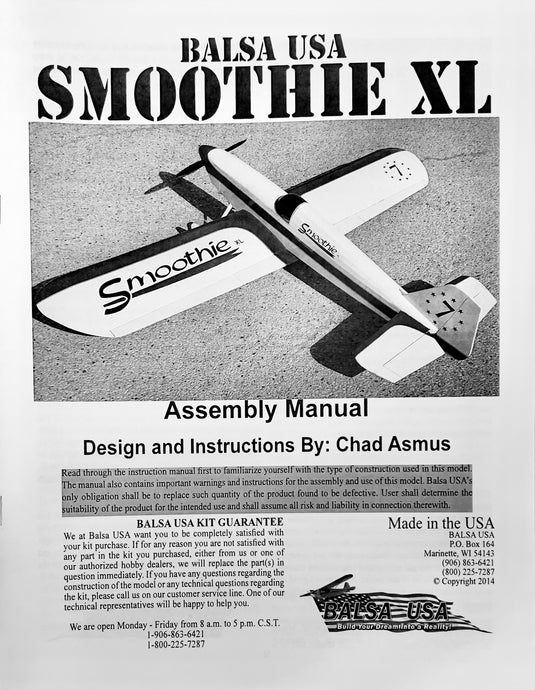 Smoothie XL Manual