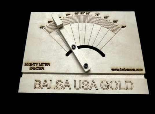 Model Balsa Sanders Mighty Miter Sander – Balsa USA