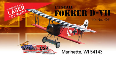 1/4 Scale Fokker D7