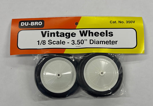 Taube 40 Kit Package,  (1) set 1/8 Du-Bro Vintage Wheels