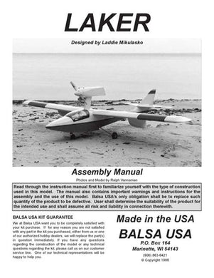 Laker Plans and Instruction Manual