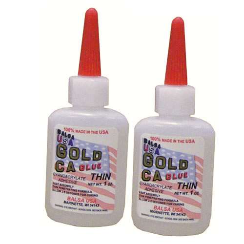 Load image into Gallery viewer, Balsa USA Gold Thin CA
