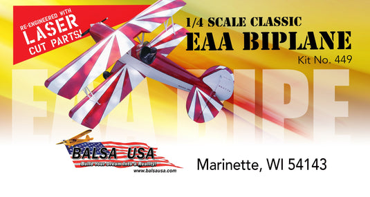 1/4 Scale EAA Bipe