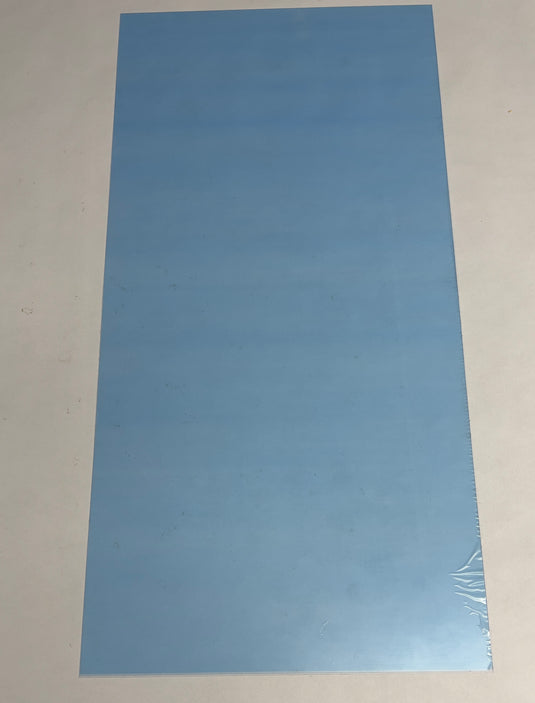 .020 x 24" Clear Plastic Sheet (per foot)